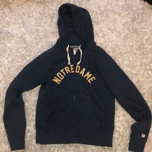 Notre Dame zip-up sweatshirt